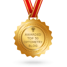 Awarded top 50 Optometry Blog
