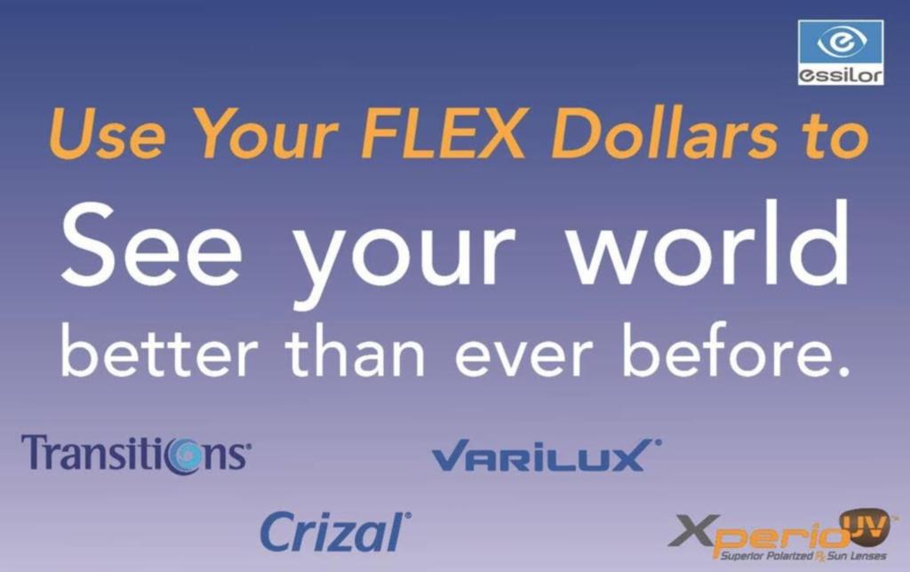 Use your flex dollars