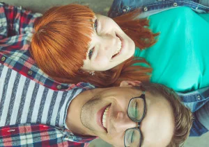 Happy couple